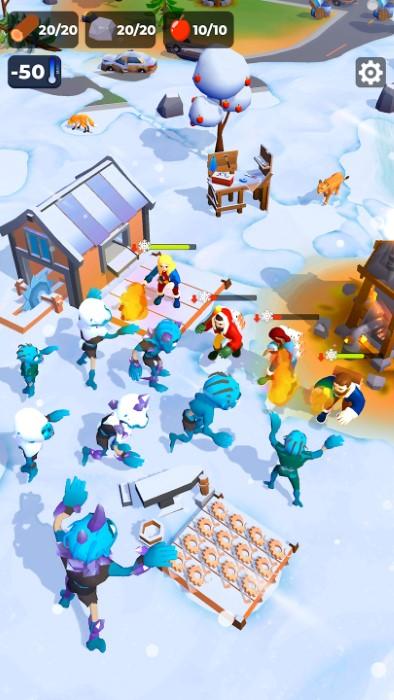 寒霜雪地生存游戏(frost land survival)下载,寒霜雪地生存,末日游戏,建造游戏