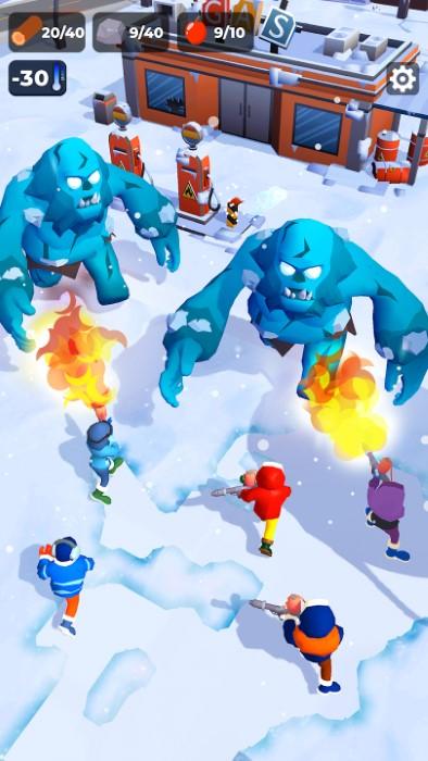 寒霜雪地生存游戏(frost land survival)下载,寒霜雪地生存,末日游戏,建造游戏
